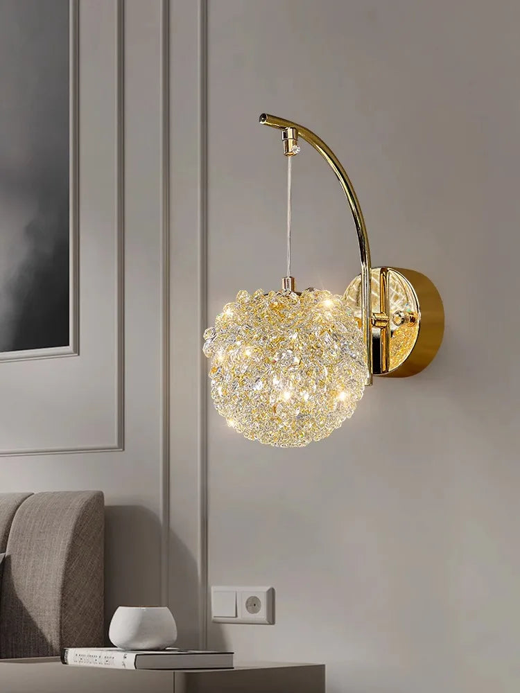 Maliben | Luxury Wall Lamp Of Crystal - Refined Lighting For Your Interior