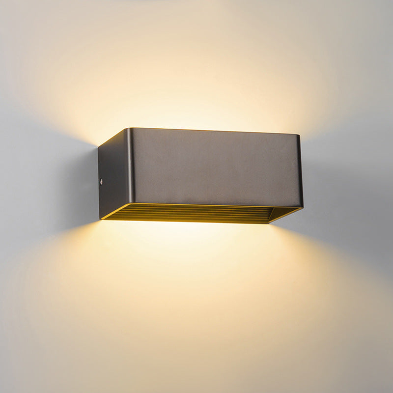 Maliben | Cubbon Led Wall Lamp Compact Modern Design White