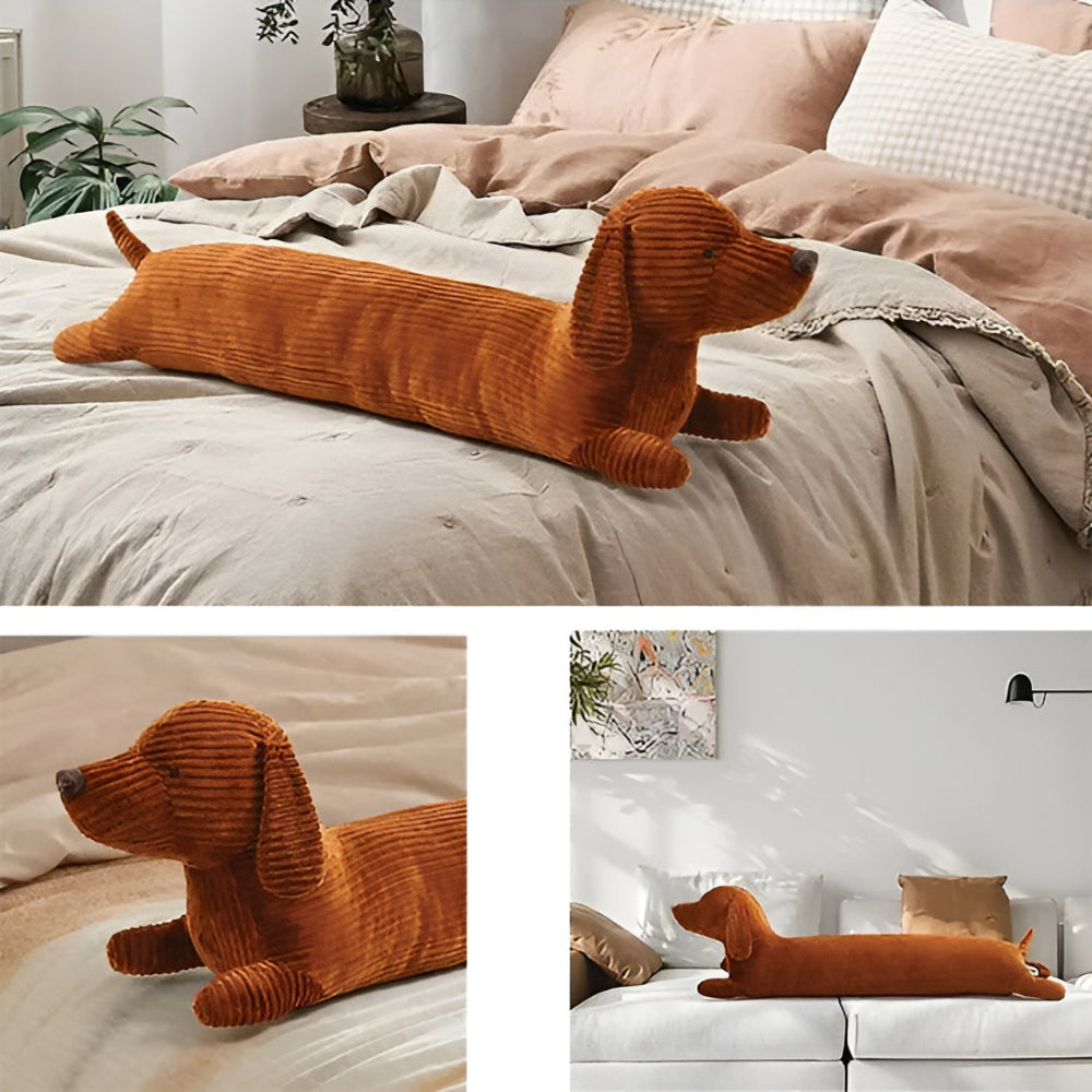 Maliben | Cordopup Manchester Dachshund Cushion – Soft Snuggle Cushion In Dachshund Shape