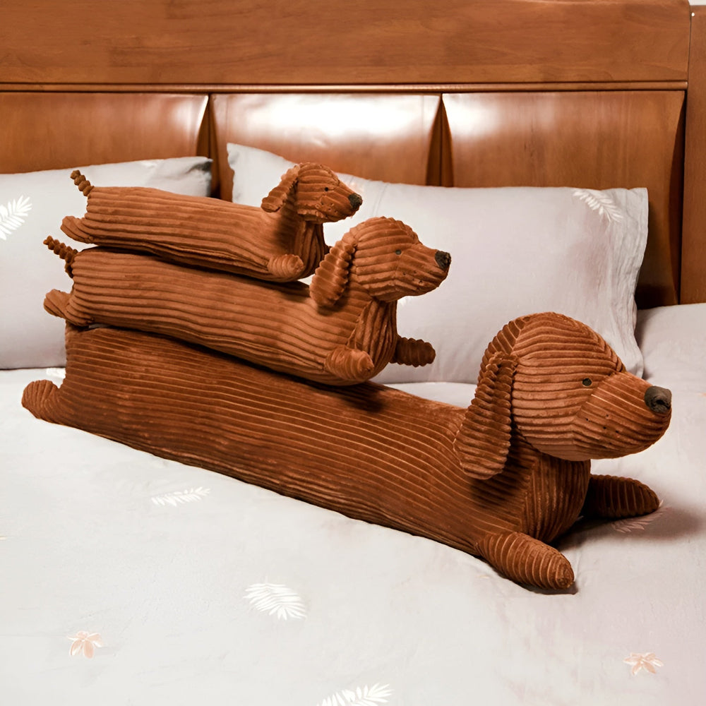 Maliben | Cordopup Manchester Dachshund Cushion – Soft Snuggle Cushion In Dachshund Shape