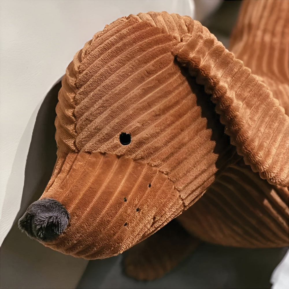 Maliben | Cordopup Manchester Dachshund Cushion – Soft Snuggle Cushion In Dachshund Shape