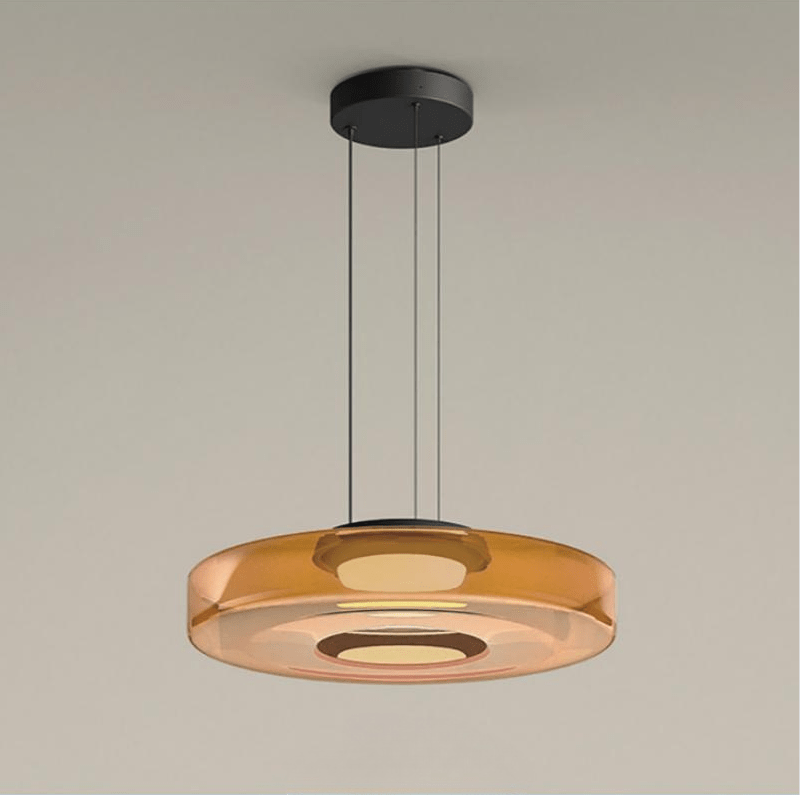 Maliben | Modern Glass Pendant Lamp In Bauhaus Style - Aurorasphere