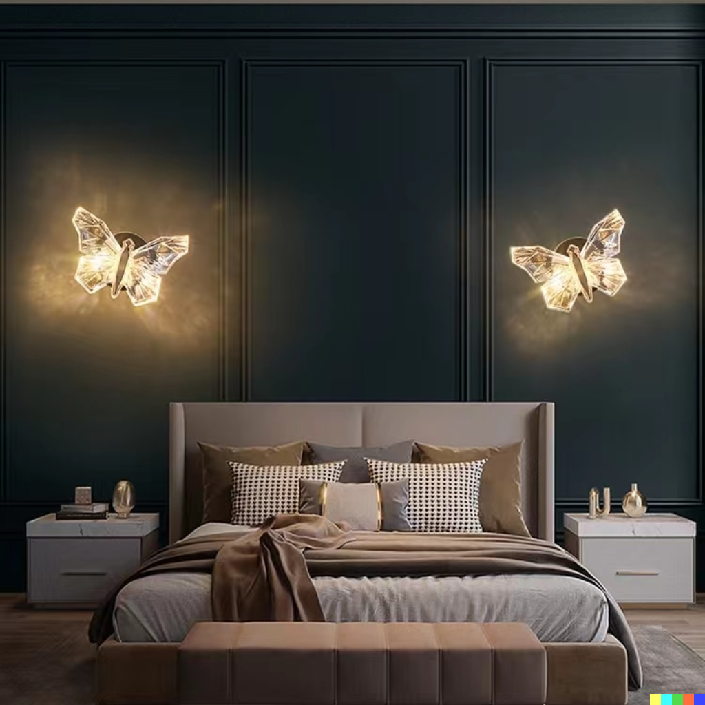 Maliben | Nordic Butterfly Wall Lamp