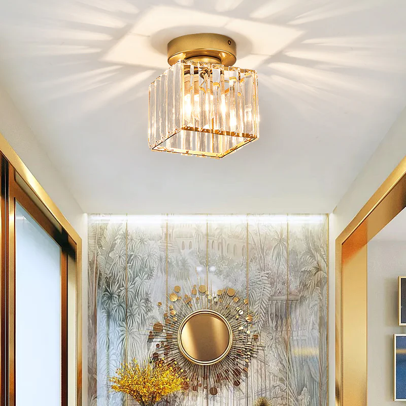 Maliben | Crystal Glass Ceiling Light For Modern Interiors