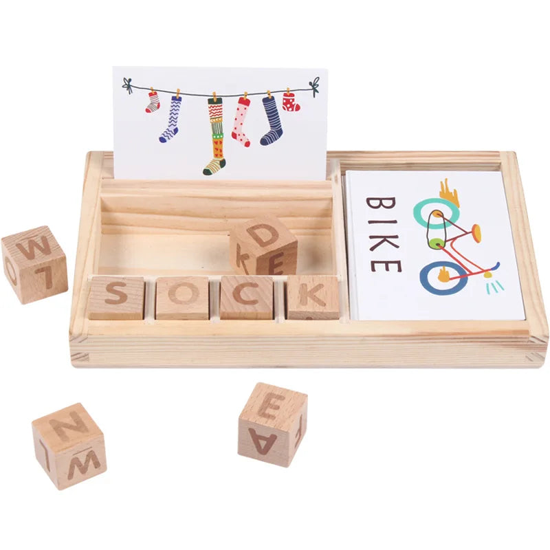 Maliben | Wordmaster | Learn English Playfully With An Educational Puzzle - Stimulates Creative Play And Language Skills