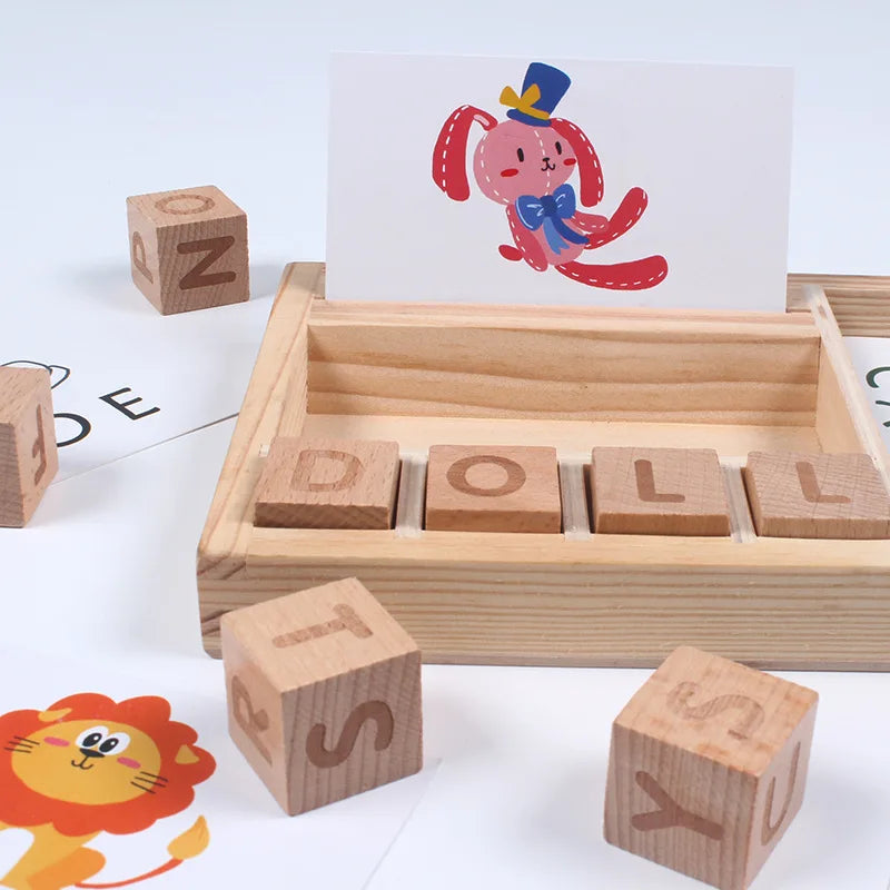 Maliben | Wordmaster | Learn English Playfully With An Educational Puzzle - Stimulates Creative Play And Language Skills