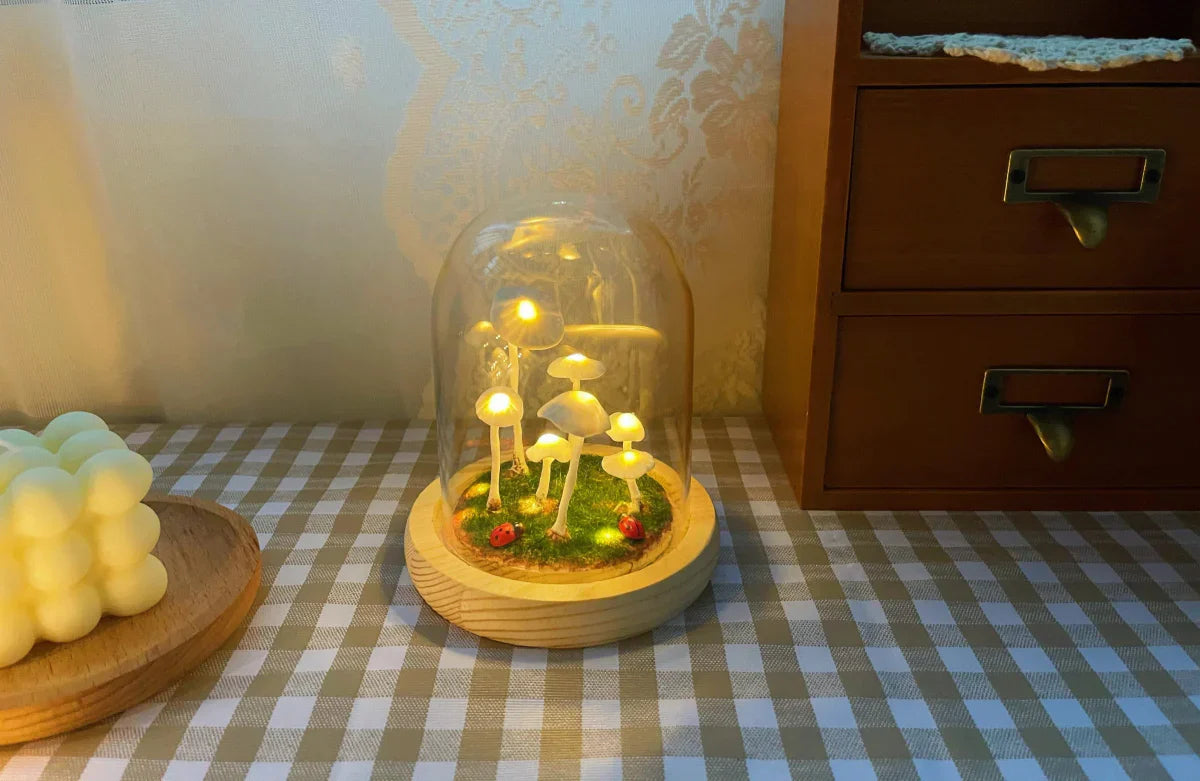 Maliben | Mycojar - Make Your Own Mushrooms - Natural Glass Diy - Awaken Your Creativity