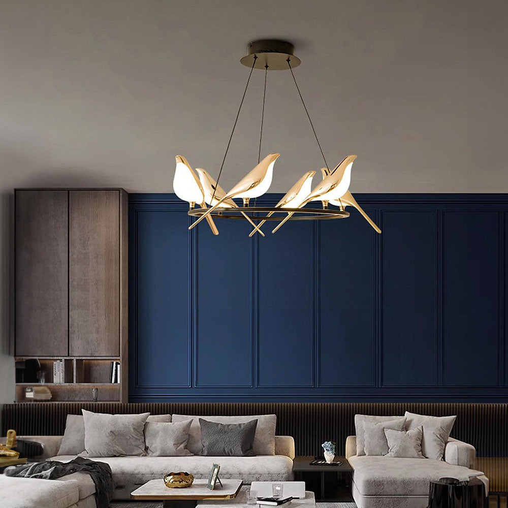 Maliben | Birdlume Light – Unique Led Pendant Lamp With Bird Design