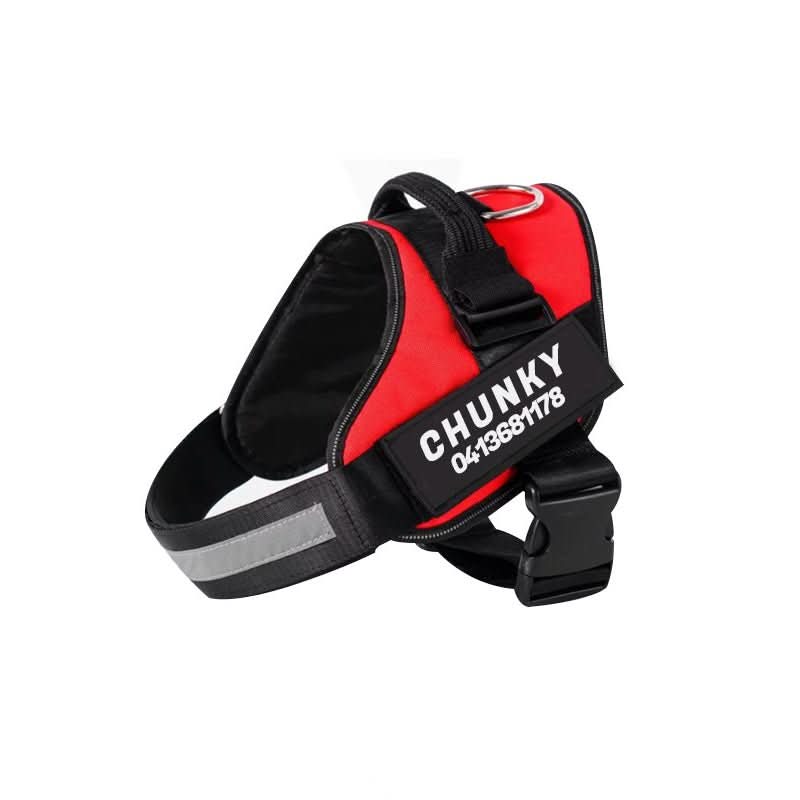 Maliben Safety Dog Harness with Name Tag & Reflectors