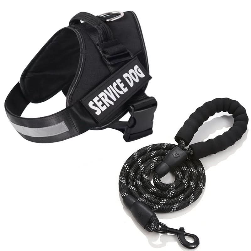 Maliben Safety Dog Harness with Name Tag & Reflectors