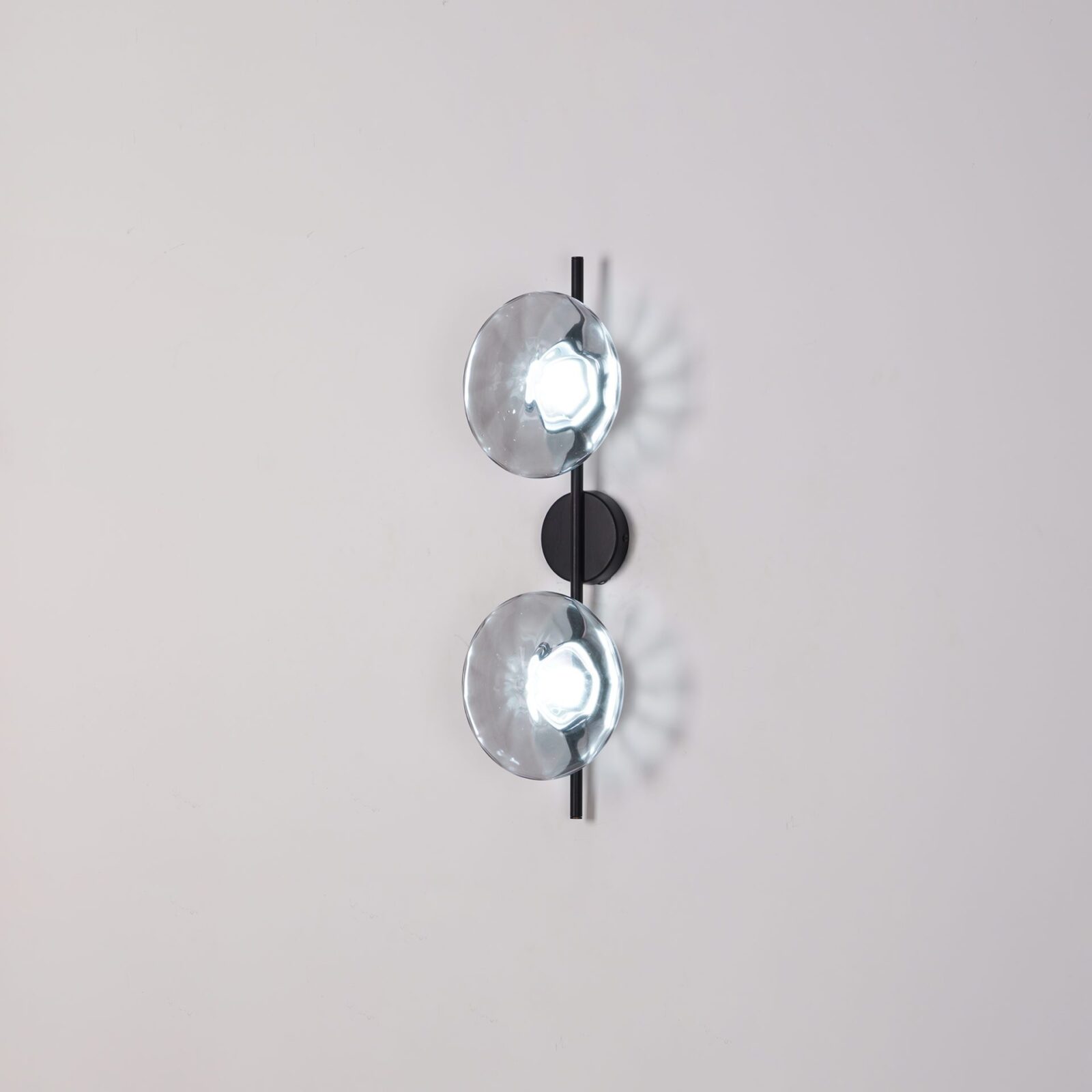 Maliben | Round Glass Wall Lamp In Scandinavian Design