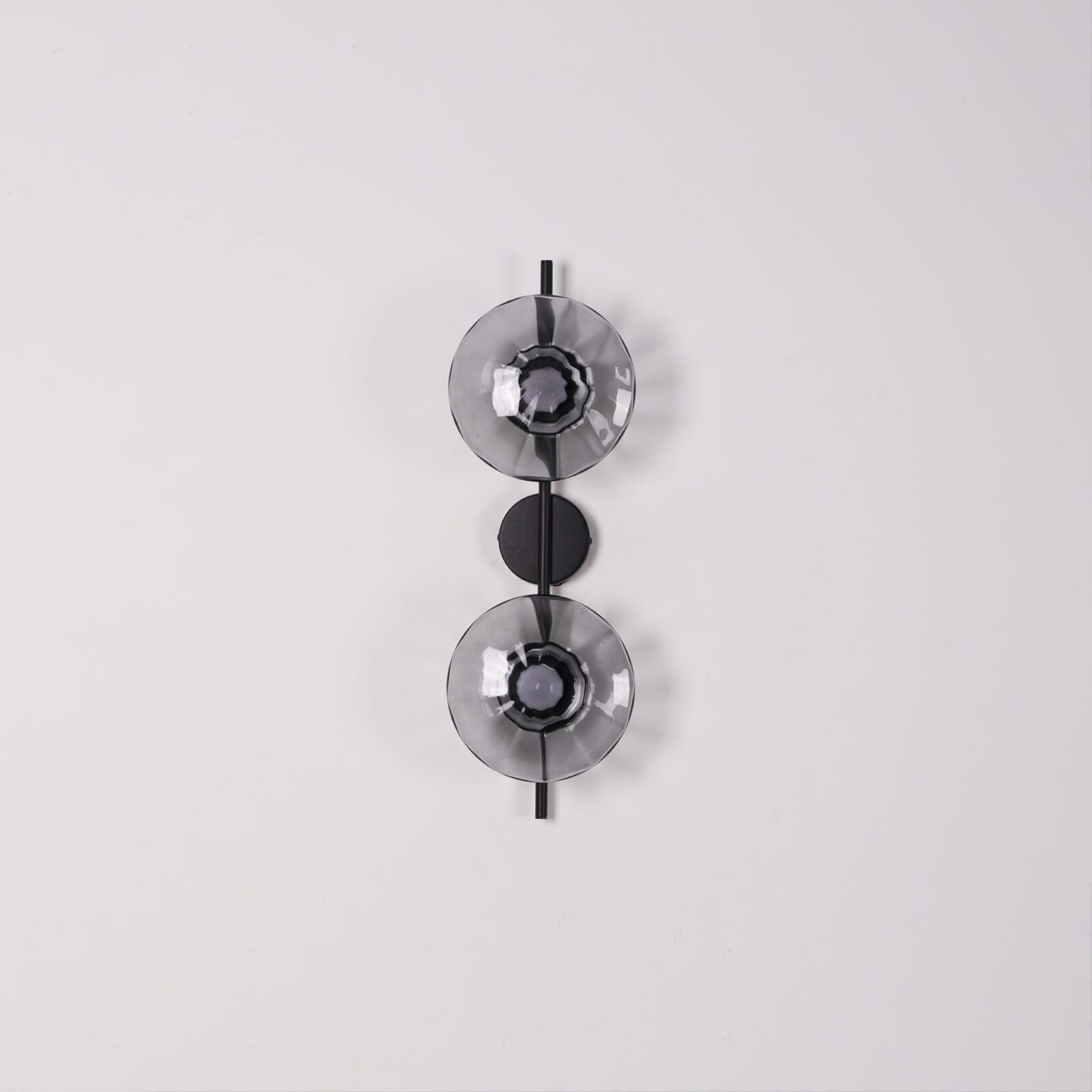 Maliben | Round Glass Wall Lamp In Scandinavian Design