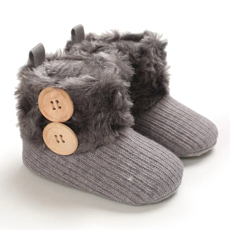 Maliben | Warm Baby Winter Boots – Soft, Cushioned Slippers With Non-Slip Sole