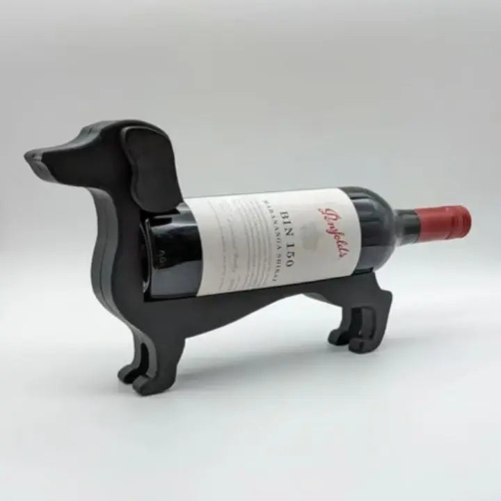 Maliben | Dachshund Wine Bottle Holder – Unique, Decorative Wine Holder