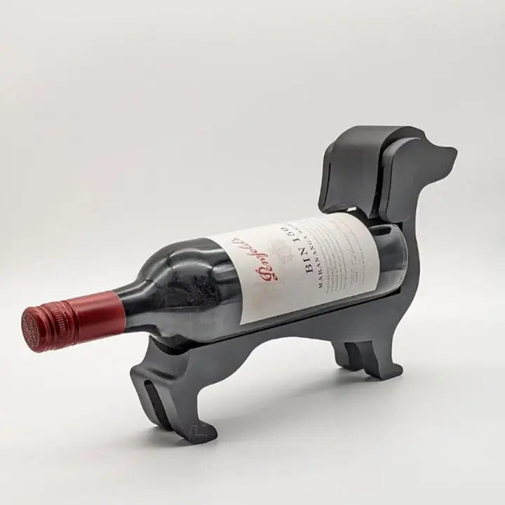 Maliben | Dachshund Wine Bottle Holder – Unique, Decorative Wine Holder