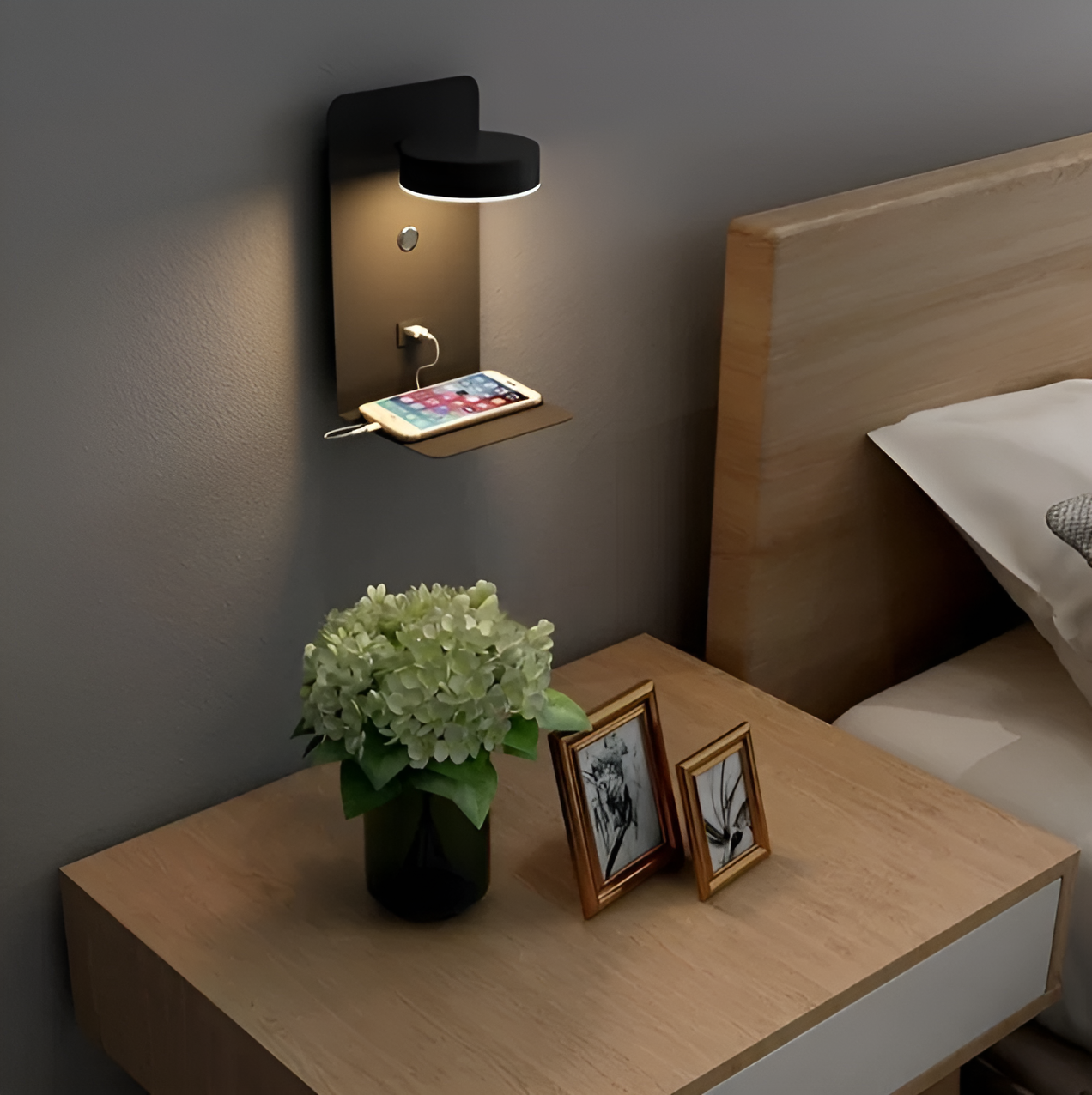 Maliben | Dazzleshelf Minimalist Rechargeable Usb Night Light