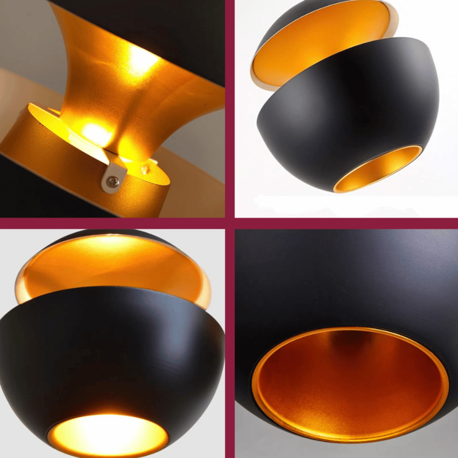 Maliben | Goldglow - Luxury Gold Pendant Lamp For Stylish Dining Areas