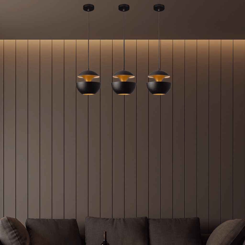 Maliben | Goldglow - Luxury Gold Pendant Lamp For Stylish Dining Areas