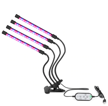 Maliben | Usb Led Grow Light Full Spectrum Fitolamp With Control For Plants Seedlings