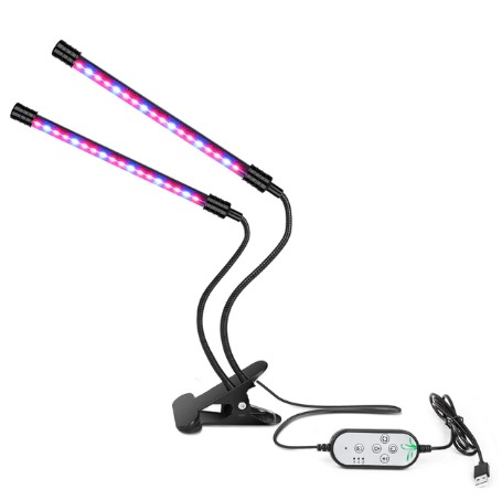 Maliben | Usb Led Grow Light Full Spectrum Fitolamp With Control For Plants Seedlings