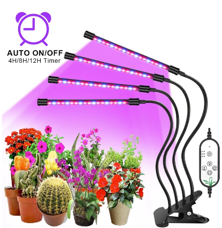 Maliben | Usb Led Grow Light Full Spectrum Fitolamp With Control For Plants Seedlings