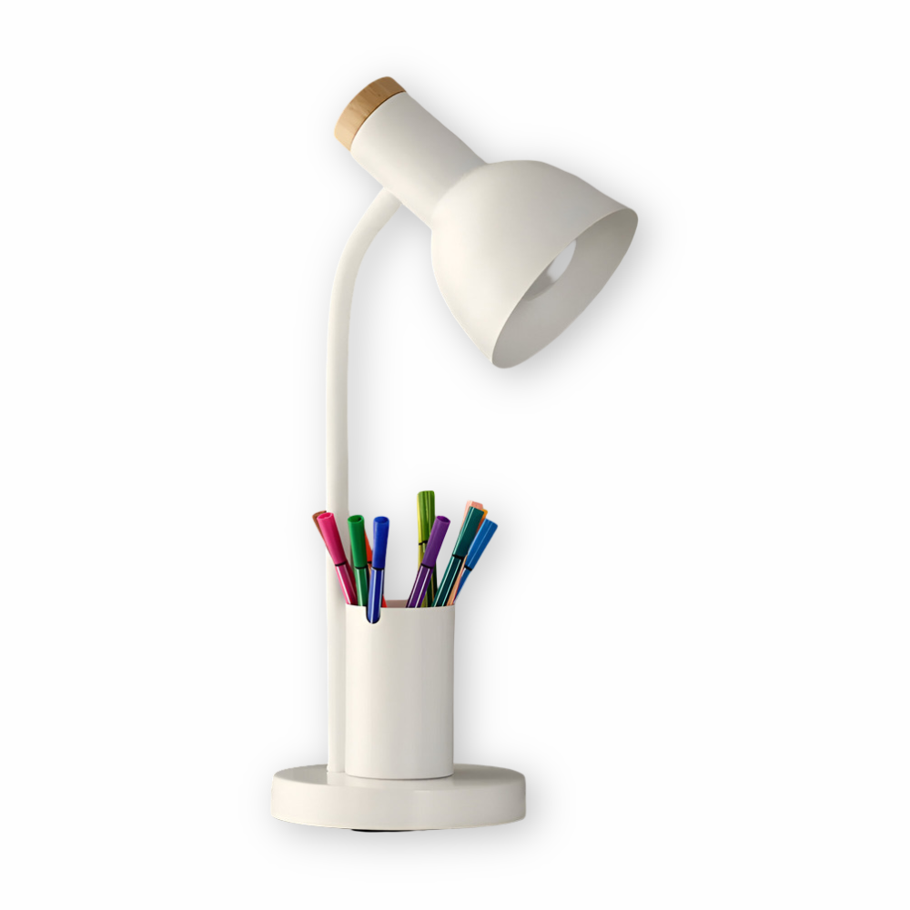 Maliben | Modern Led Table Lamp With Pen Holder