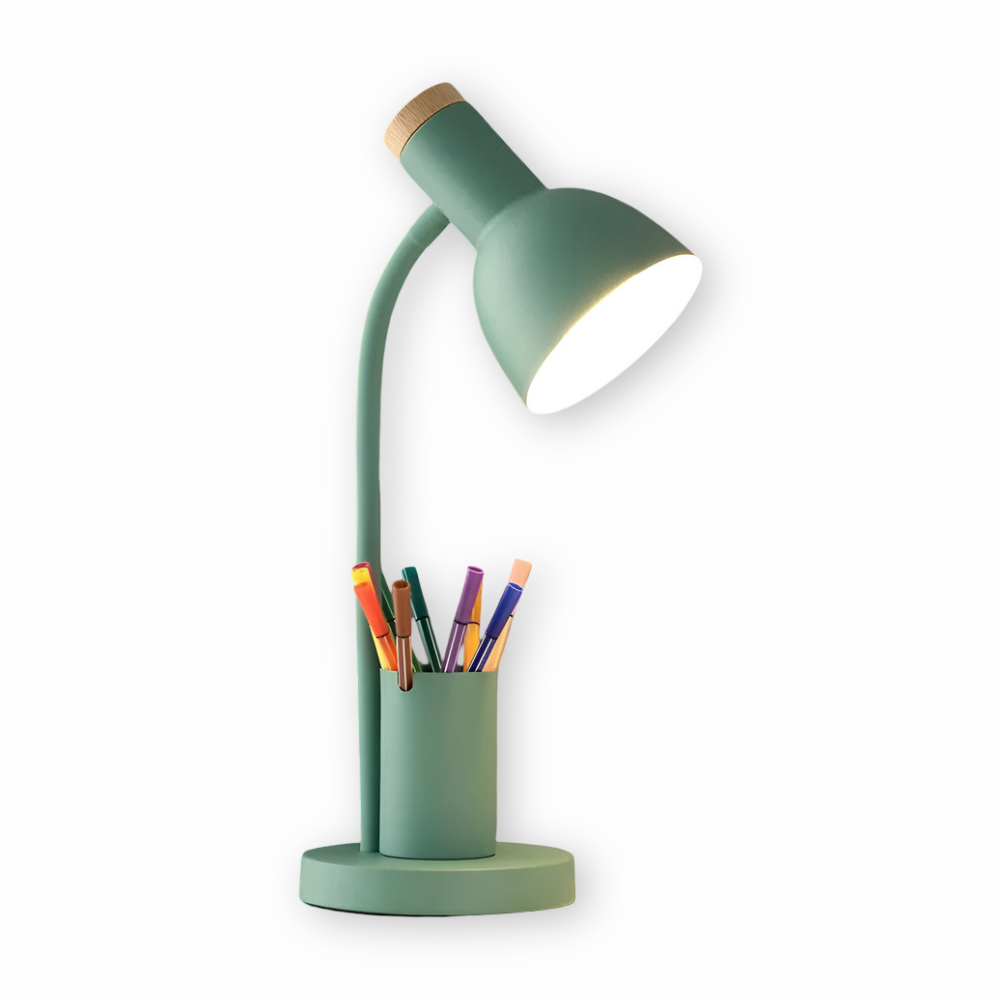 Maliben | Modern Led Table Lamp With Pen Holder