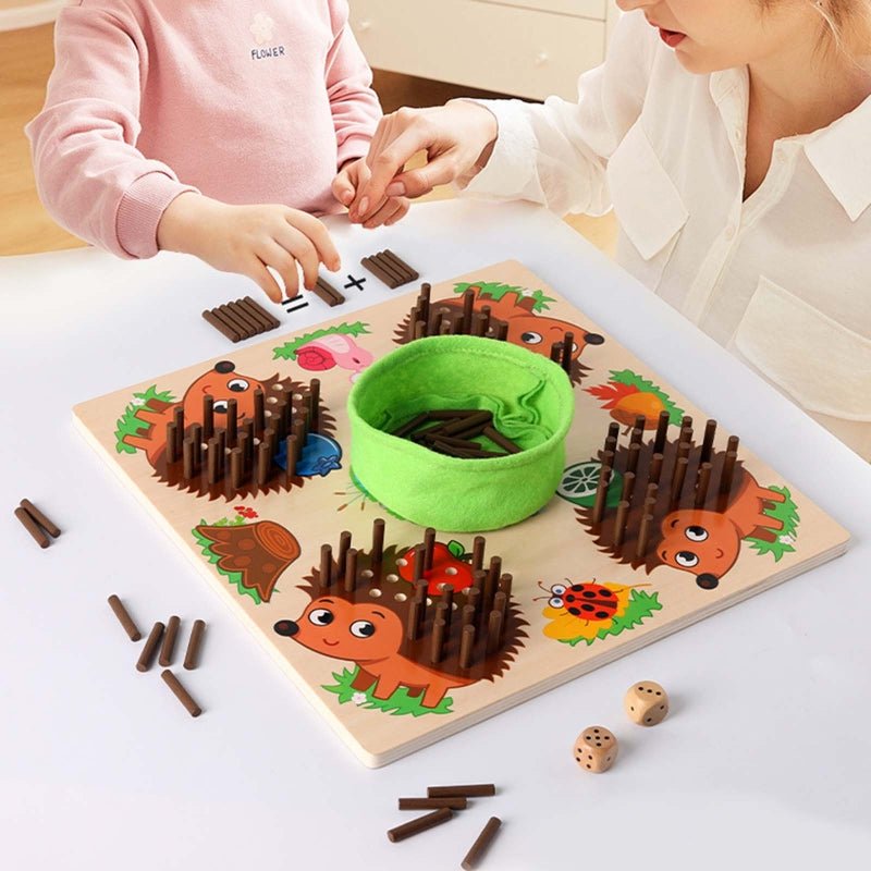 Maliben | Montessori Sensory Hedgehog Learning Game