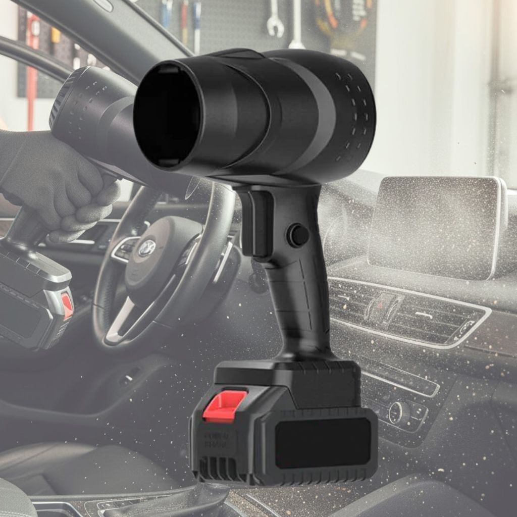 Maliben | High-Pressure Cordless Air Blower | Adjustable Speed, Lightweight & Ideal For Car, Home & Garden Cleaning
