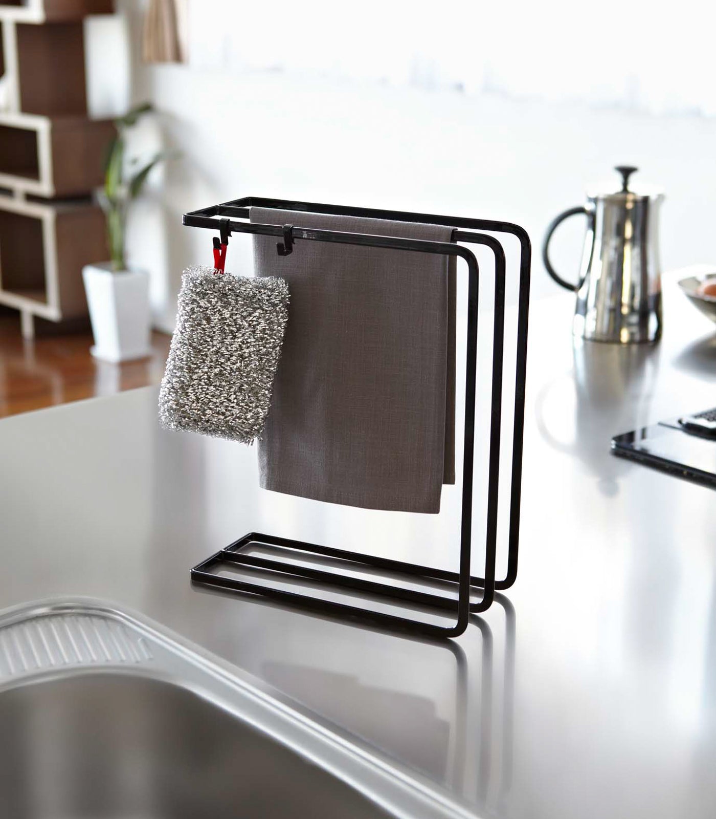 Maliben | Dish Towel Holder - Steel