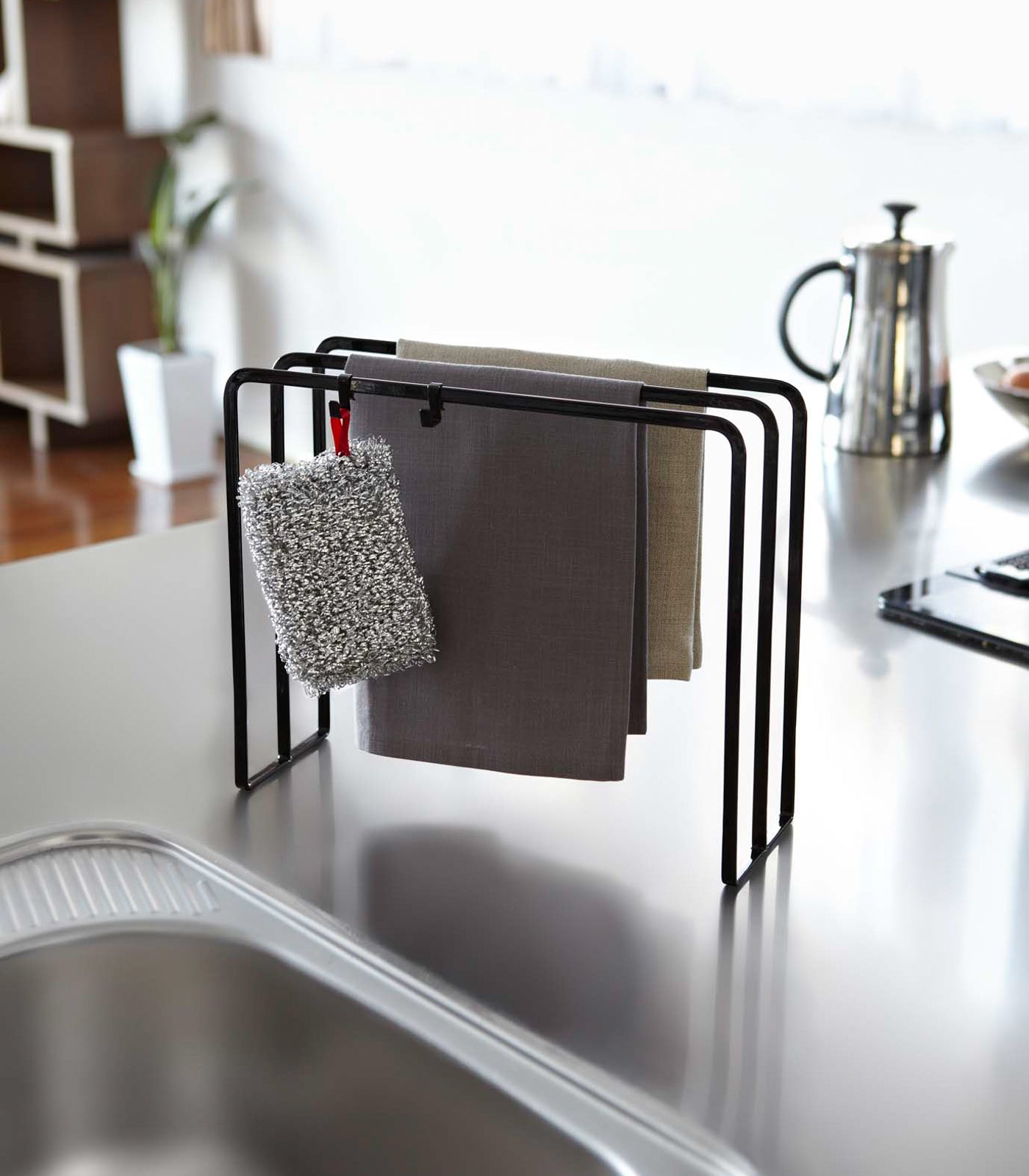 Maliben | Dish Towel Holder - Steel