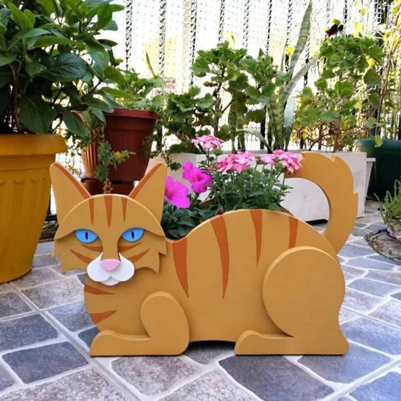 Maliben | Cat-Shaped Diy Garden Pot - Kittykraft