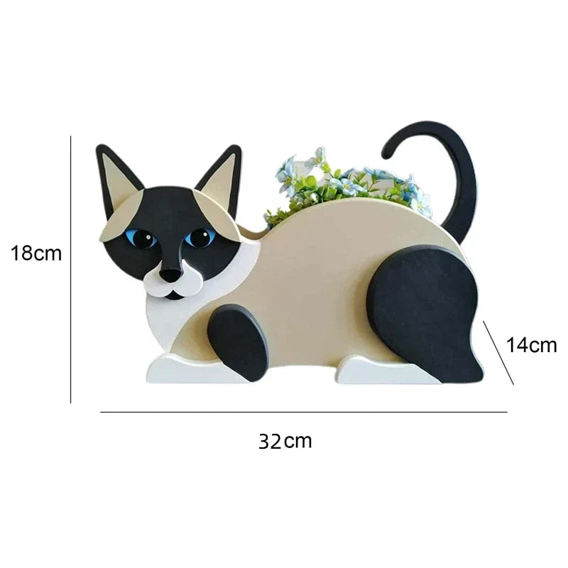 Maliben | Cat-Shaped Diy Garden Pot - Kittykraft