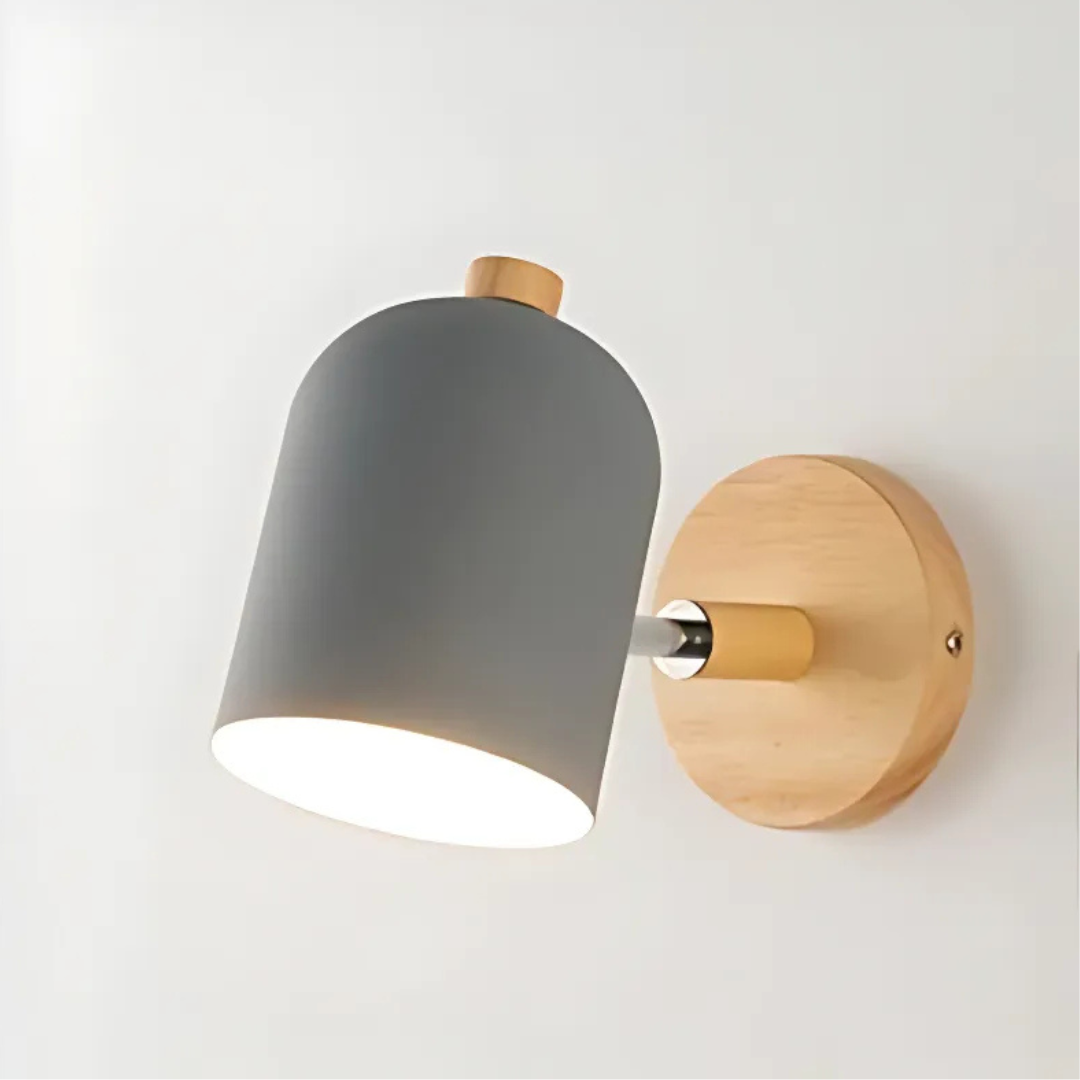 Maliben | Scandinavian Wooden Wall Lamp