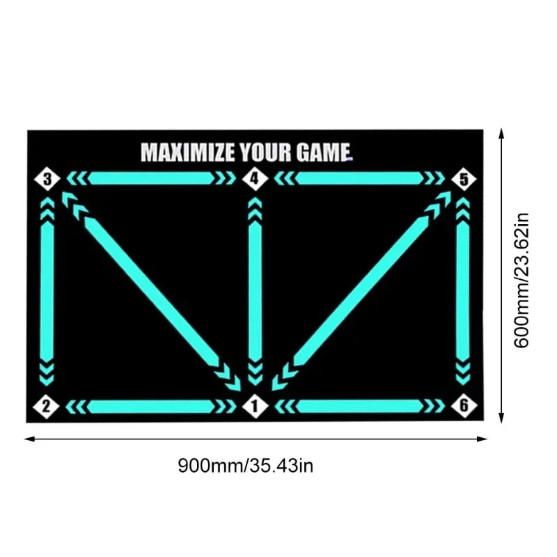 Maliben | Junior Soccer Skills Mat (Incl. Training Videos) - The Perfect Gift For The Holidays