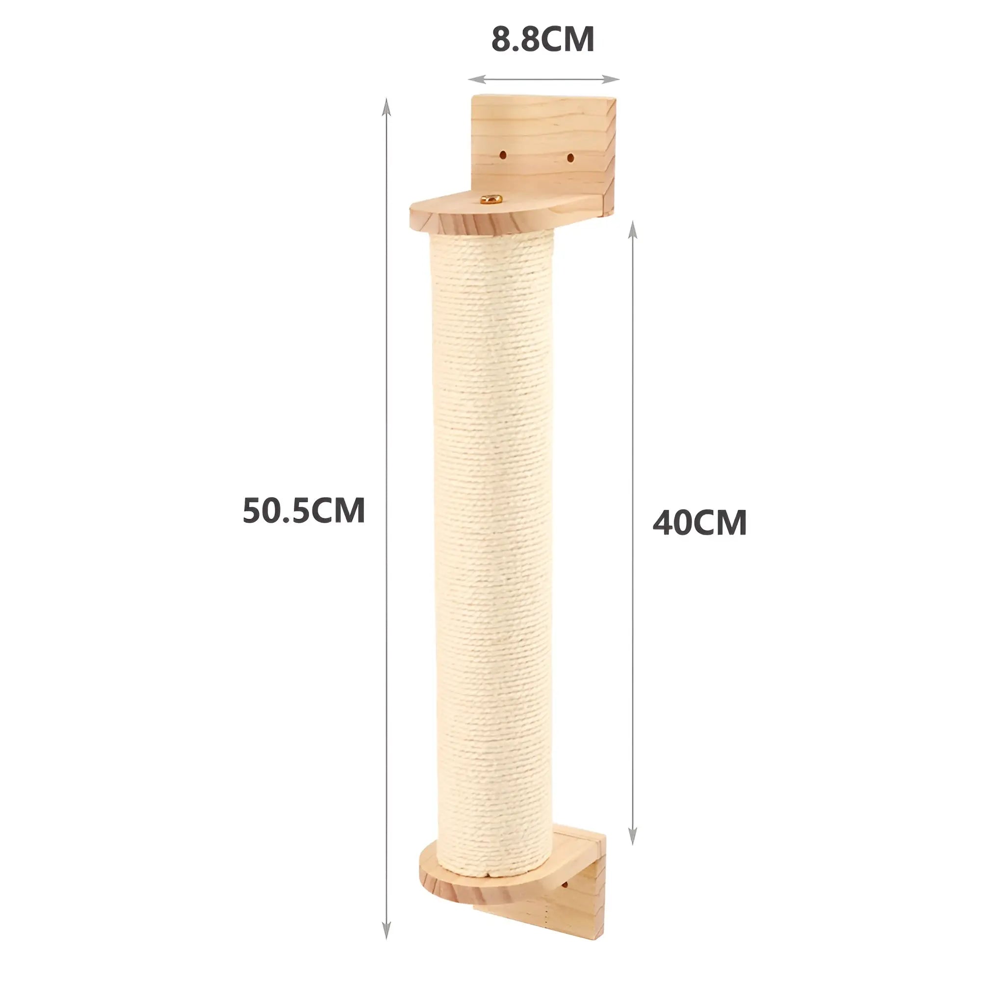 Maliben | Wall Climbing Shelf For Cats With Scratching Post - Climbpaws