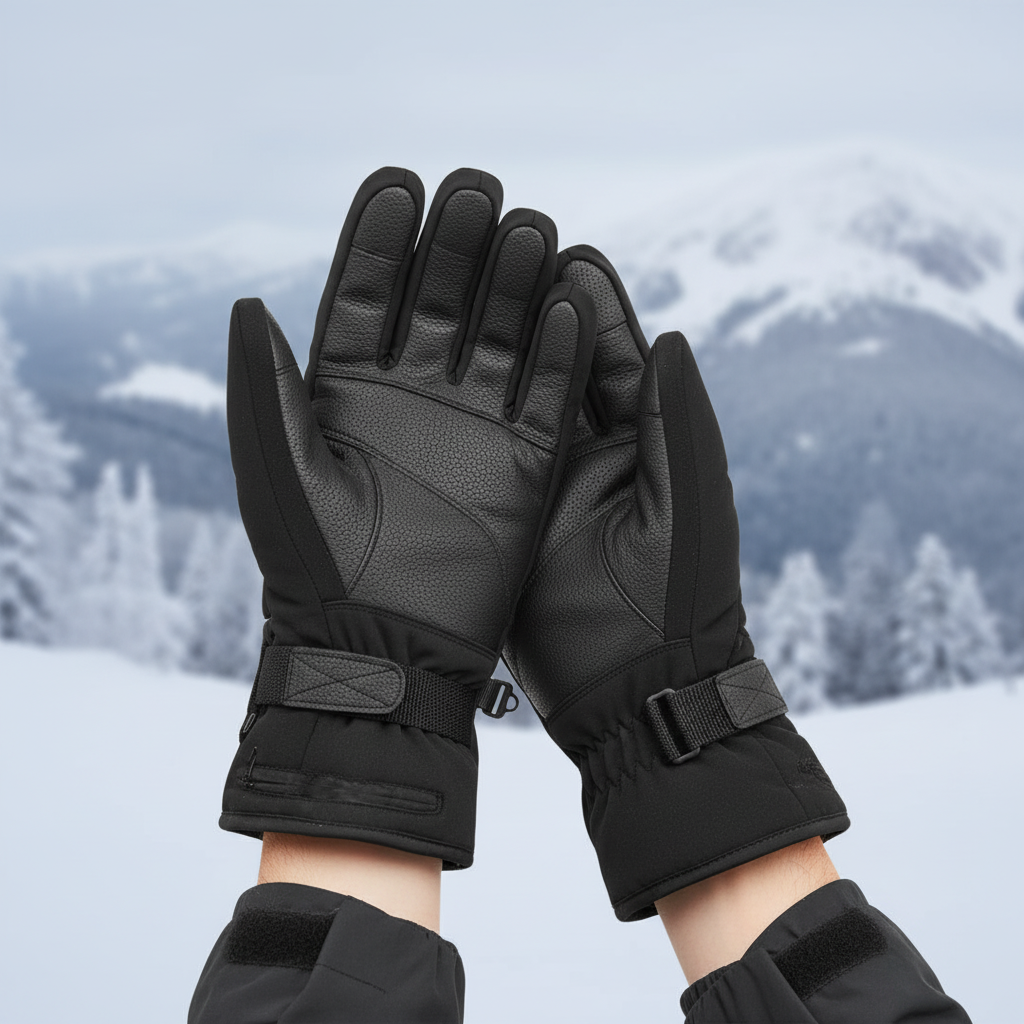 Maliben | Thermogrip Heated Gloves – Waterproof Unisex Gloves With 3 Heating Levels And Touchscreen Function