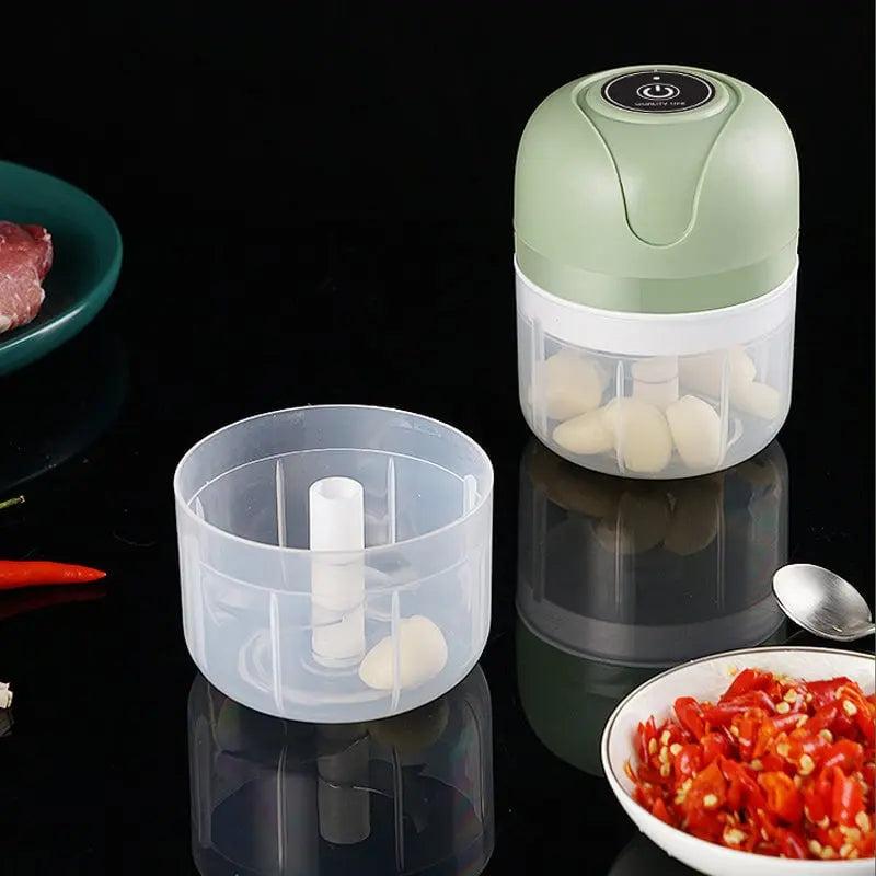 Maliben | Electric Mini Food Chopper – Usb Rechargeable Garlic Chopper