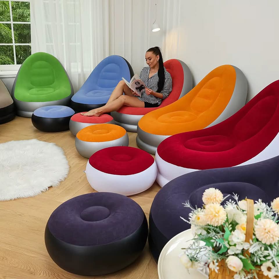 Maliben | Fauler Sofa With Footrest