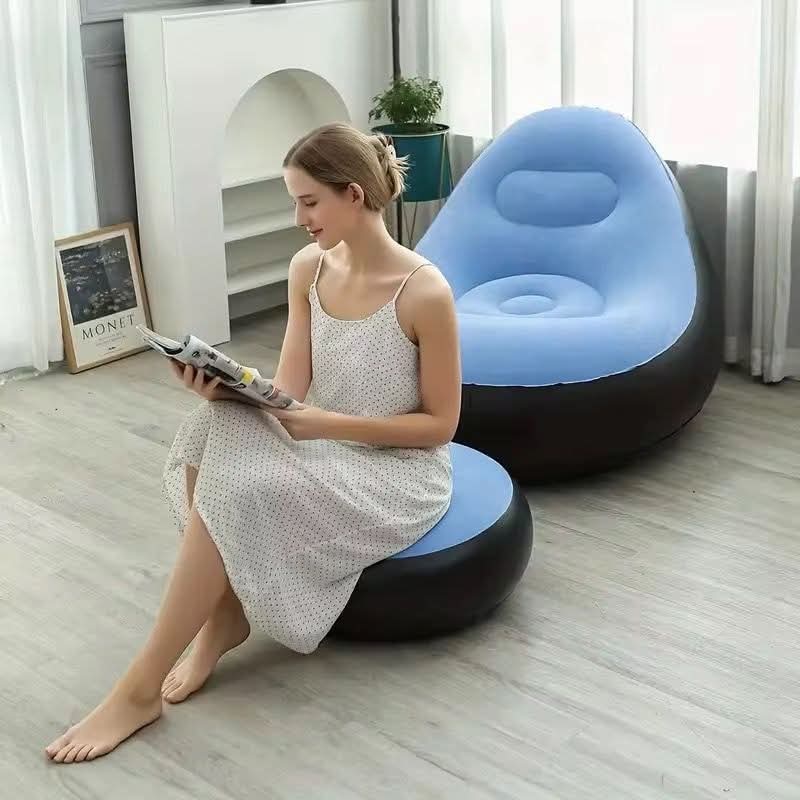 Maliben | Fauler Sofa With Footrest