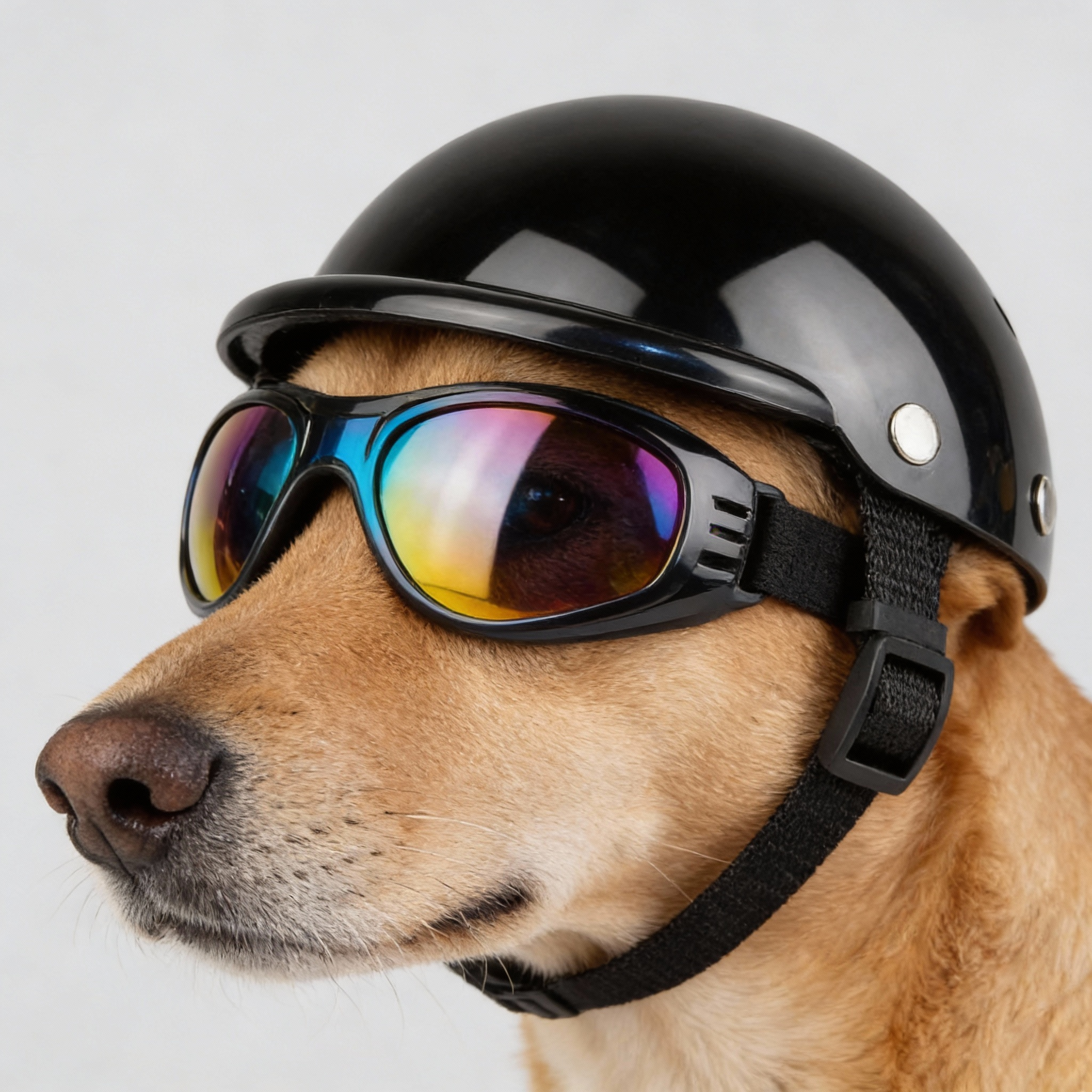 Maliben | Motorcycle Helmet and Goggles for Dogs – Trendy and Safe