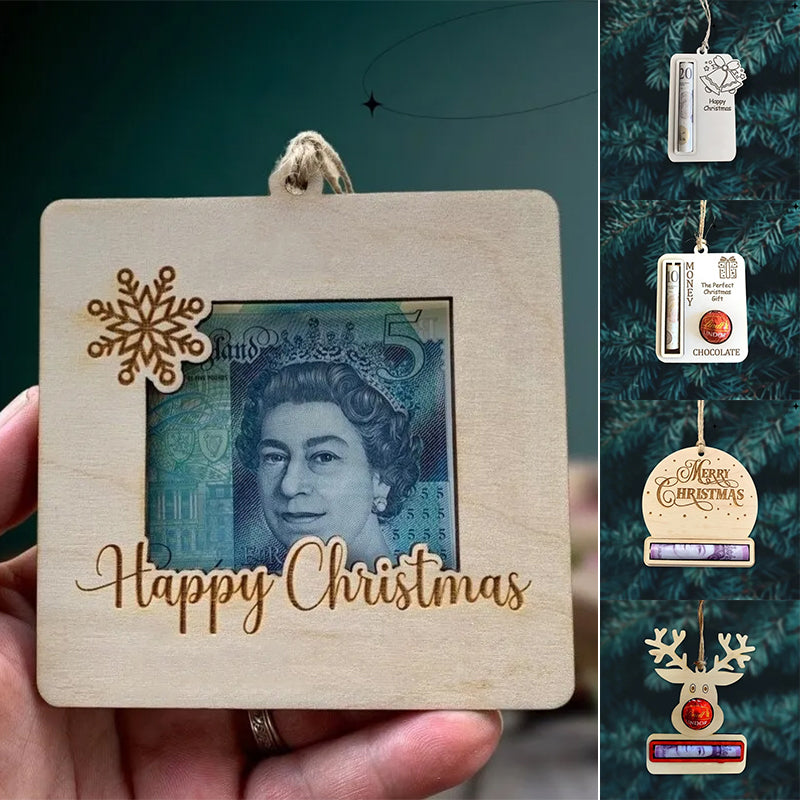 Maliben | Christmas Money Clip Decoration Made Of Wood