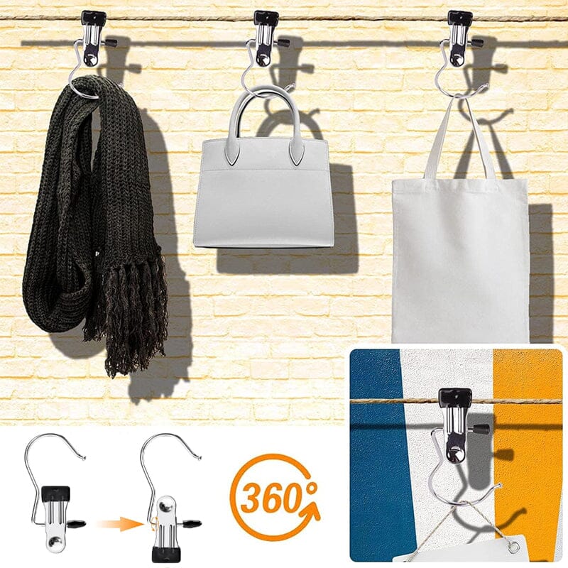 Maliben | Hanging Clips - Easily Organize Your Clothes!