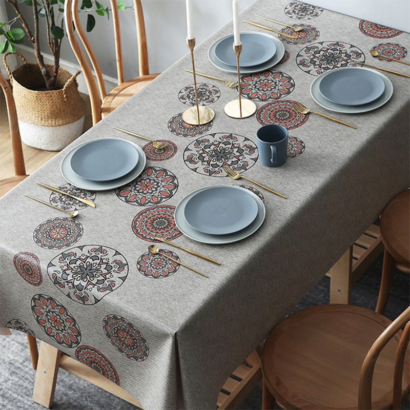 Maliben | Waterproof And Oil-Resistant Decorative Tablecloth