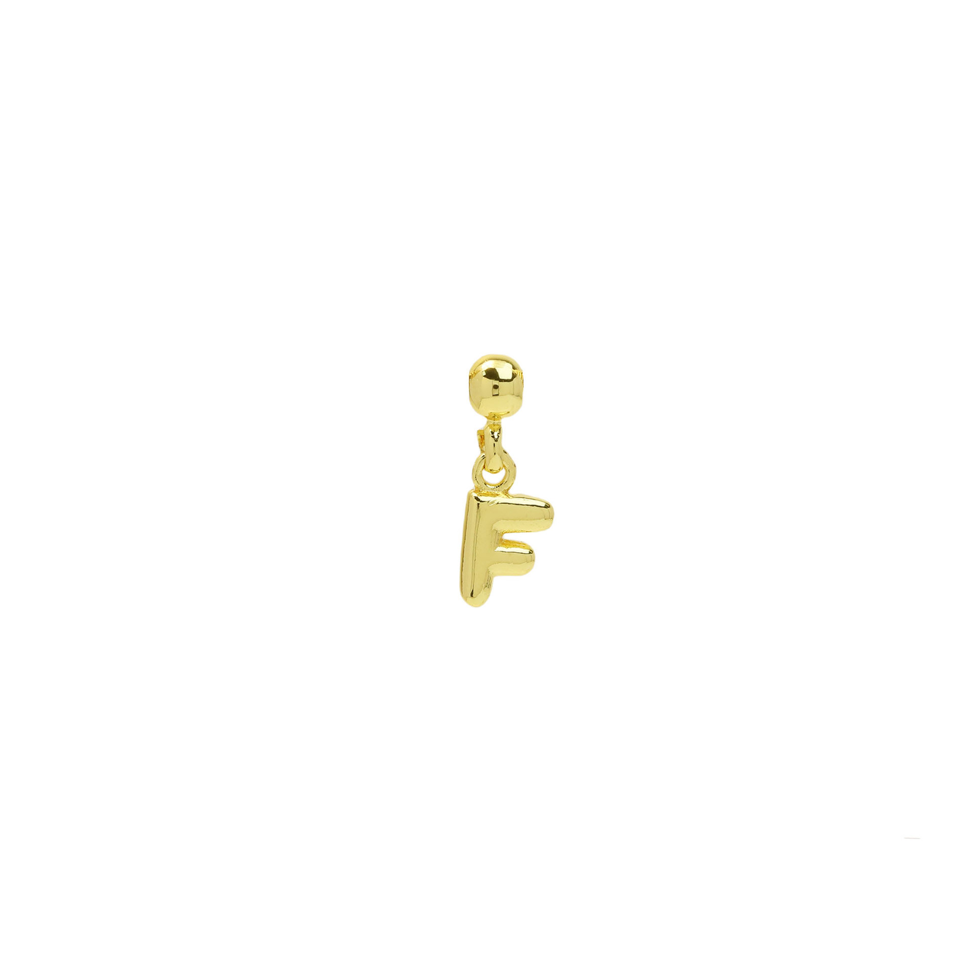 Maliben | Dainty Satellite Bubble Letter Name Necklace