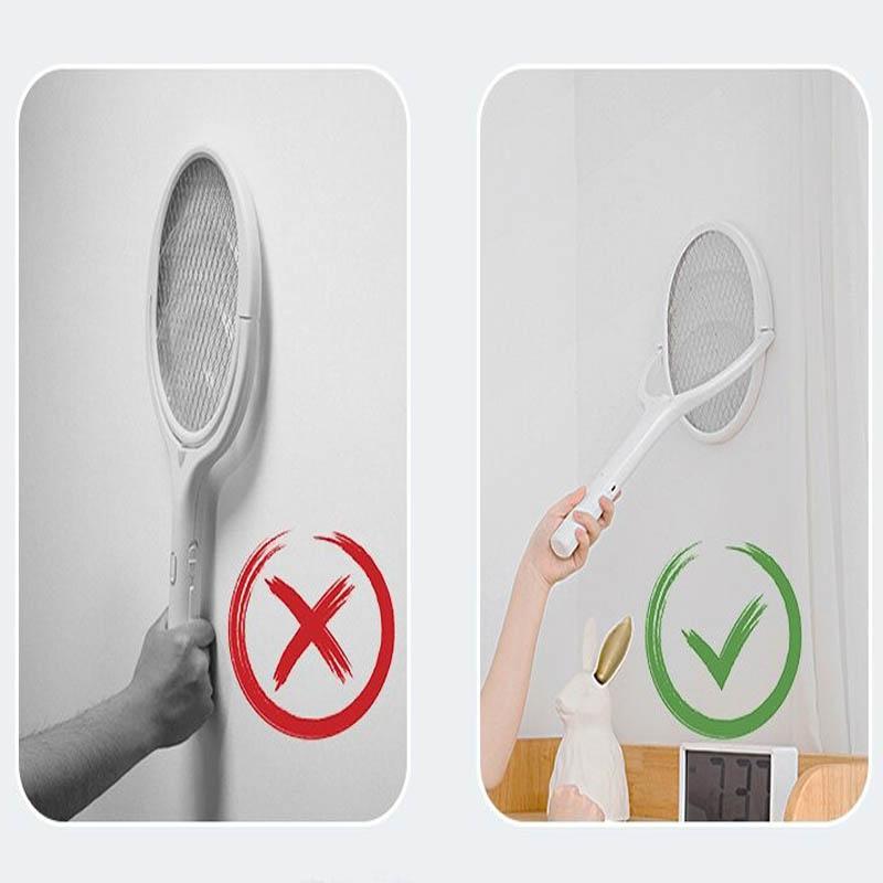 Maliben | Fly Swatter – Flyzap – Foldable Usb Connection – Safe For Children And Pets