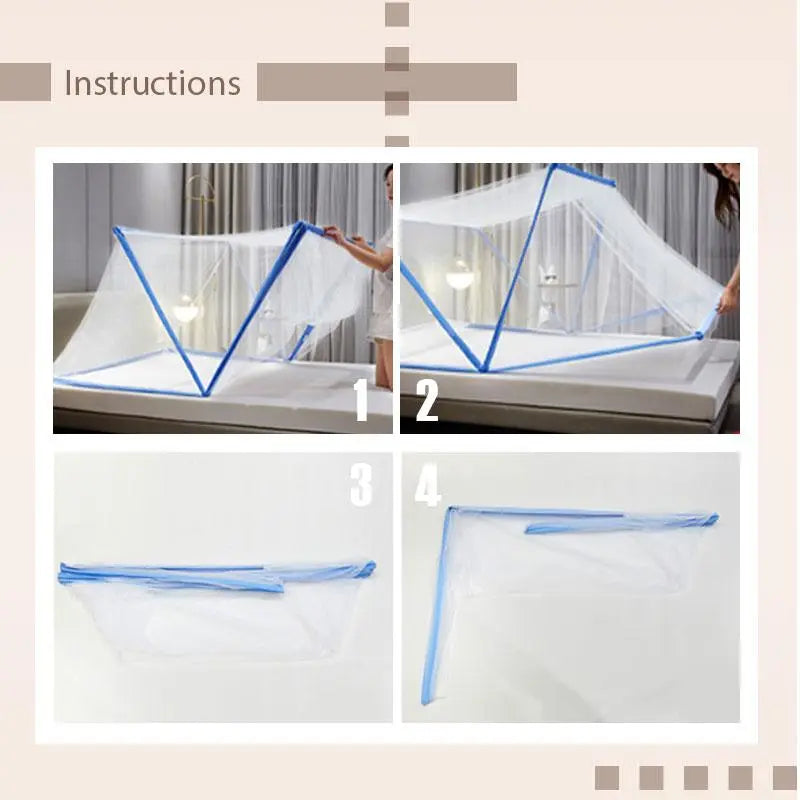 Maliben | Foldable Mosquito Net – Predection For Peaceful Nights Without Chemicals