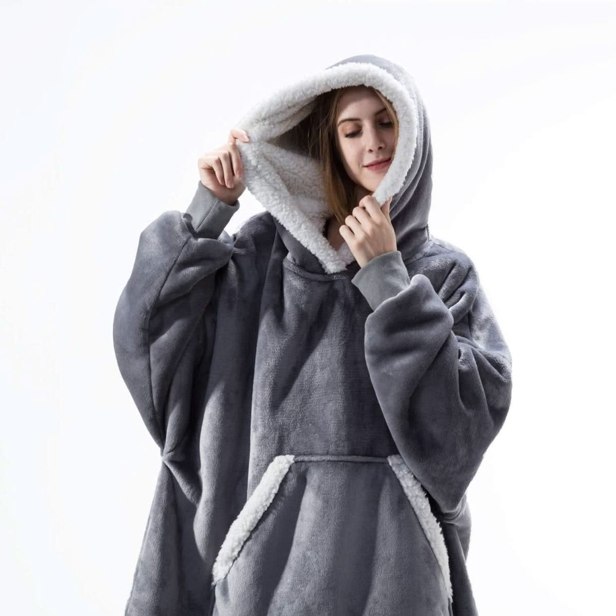 Maliben | Fleece Hoodie Blanket For Ultimate Comfort