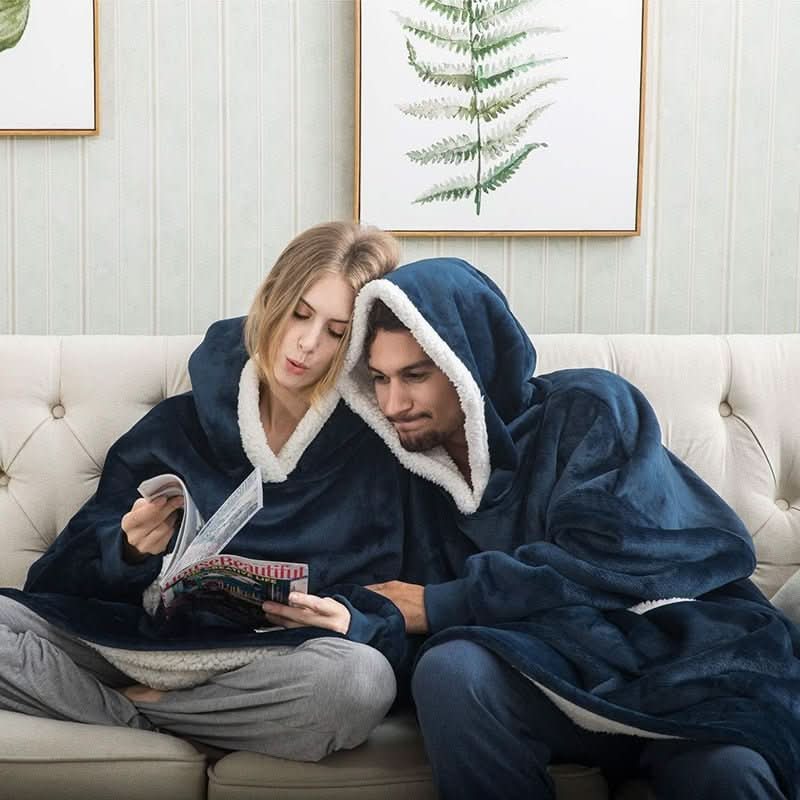 Maliben | Fleece Hoodie Blanket For Ultimate Comfort