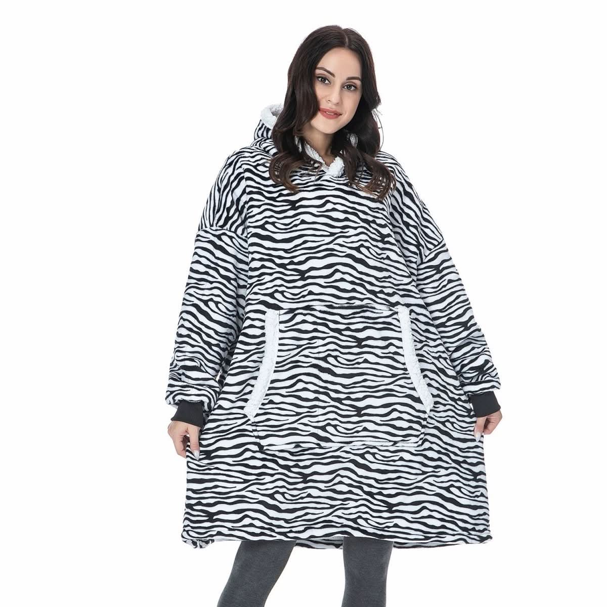 Maliben | Fleece Hoodie Blanket For Ultimate Comfort